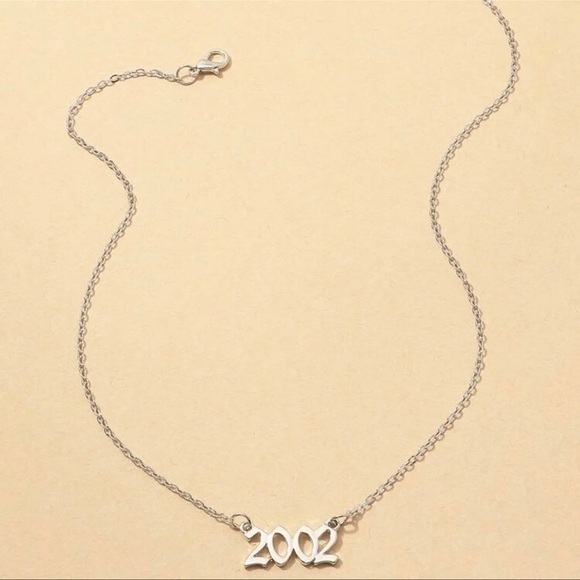 3/$30 🤍 Established “2002” Necklace - Picture 1 of 3